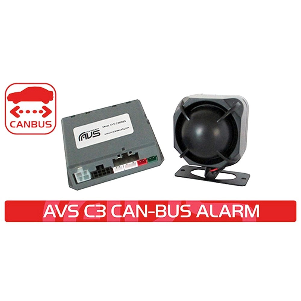 C3 Can-Bus Alarm With Back Up Siren