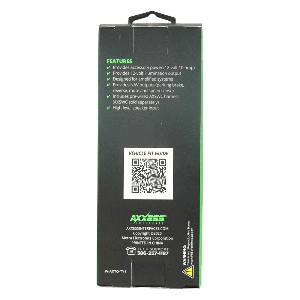 Axxess Amplified Data Interface Lexus / Toyota 2001 - 2015 Jbl Audio