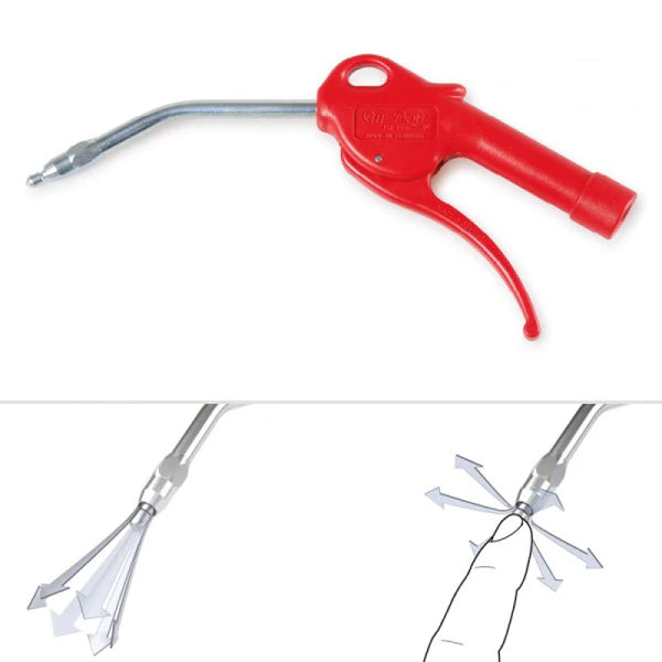 Air Boy 8Mm Silent Air Boy Blowgun With Adjustment And Straight Pipe
