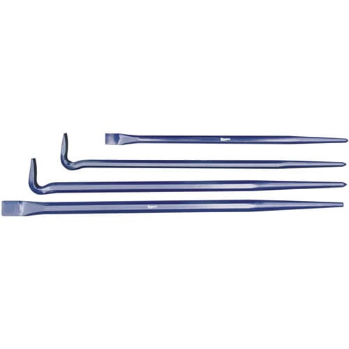 Ozar Rolling Head Pry Bar Set 4Pc