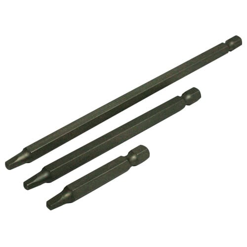 Rex-Plus Screwdriver Bit (Robertson) Square #2 150Mm 2 Per Card