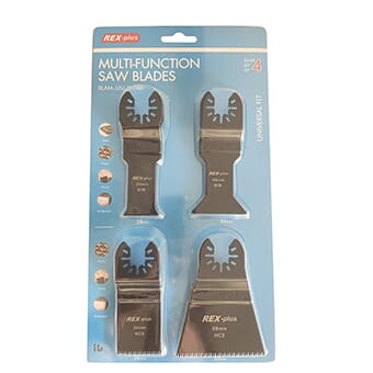 Rex-Plus Multi-Tool Blade Set Of 4
