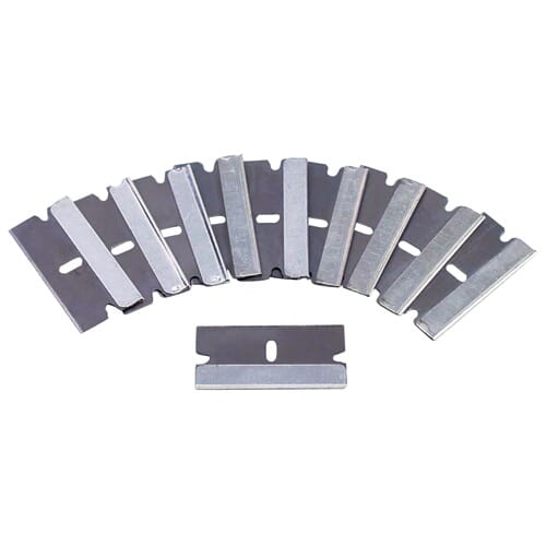 Ampro Single Edge Razor Blade Card Of 10