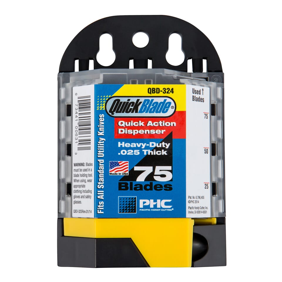 Phc Heavy Duty Utility Blade 2 Notch Box Of 75