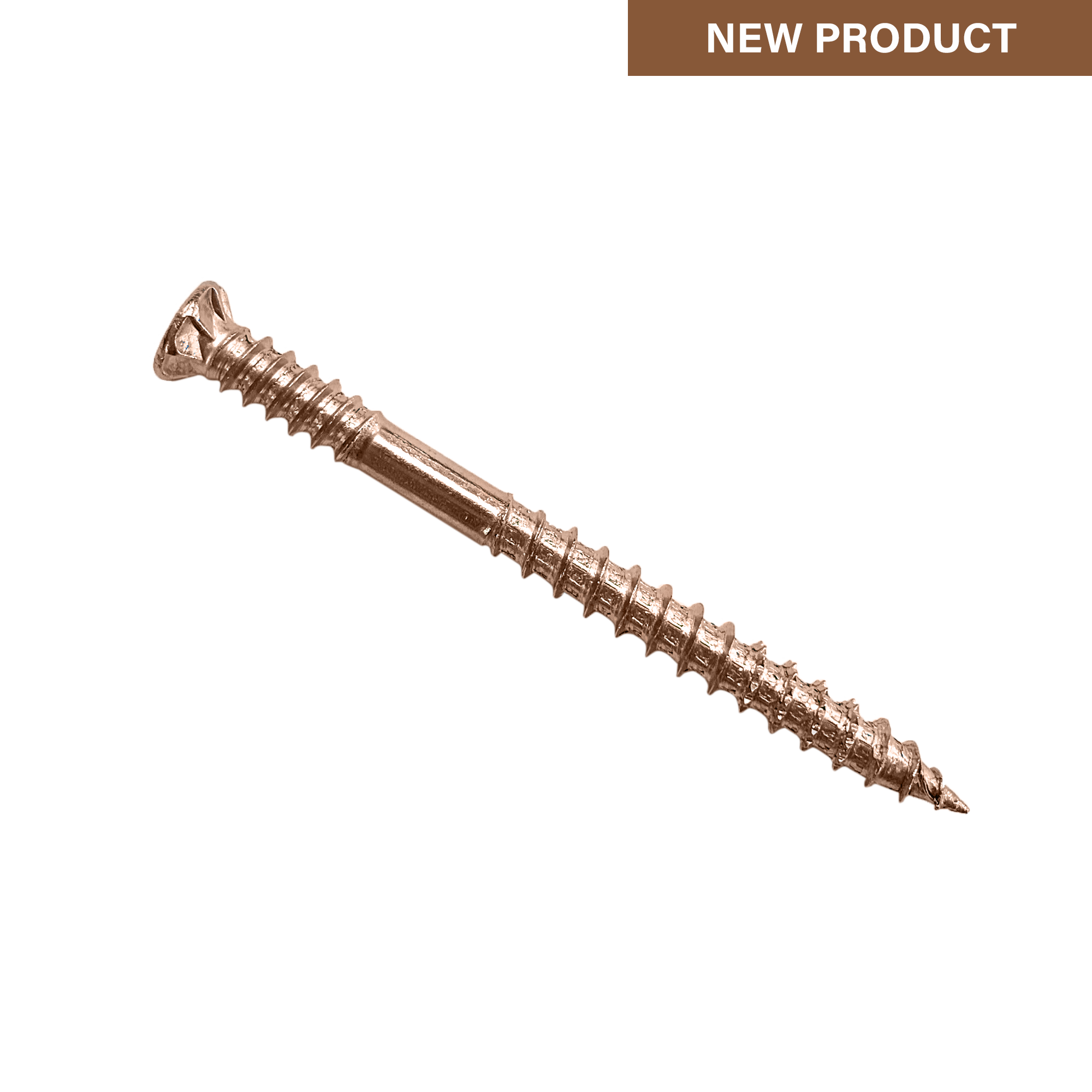 Ecko Bronze T-Rex17 Trim Head Decking Screws 10G X 65Mm Stainless Steel 316 (1250 Box)
