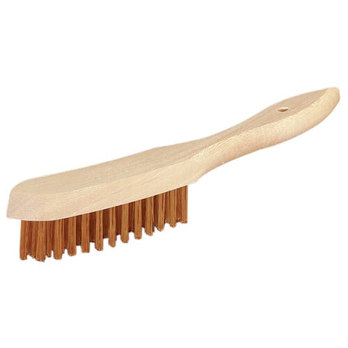 Jaz Hand Brush 290Mm X 0.4Mm 4/Row - Stainless Steel (Bruw-9400S)