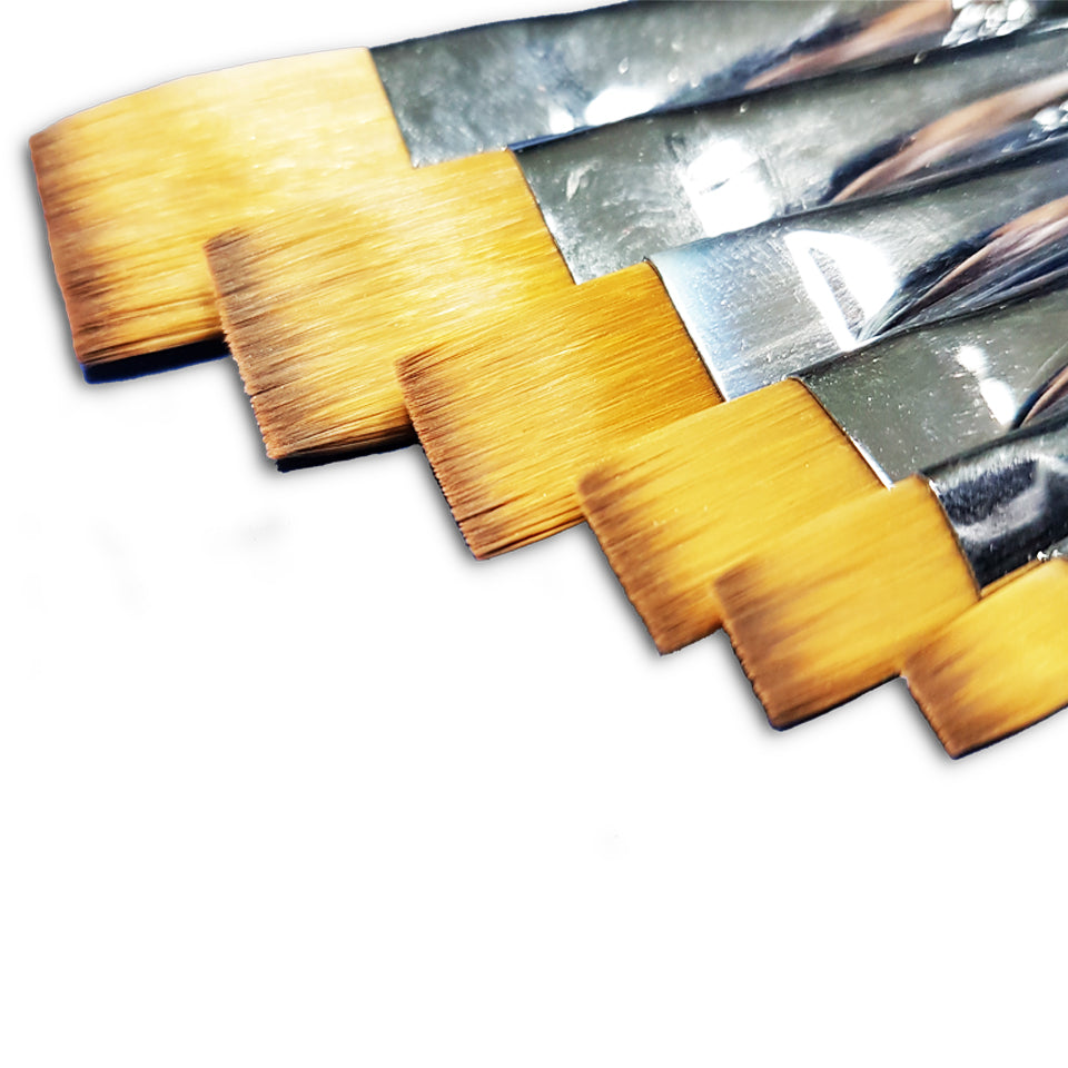 Scale Modellers Supply Synthetic Brush Set 5Pc