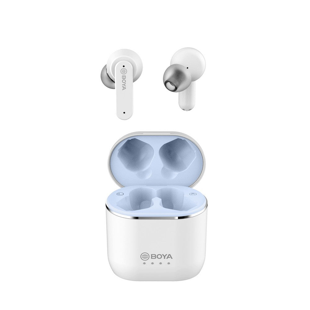 Boya True Wireless Semi-In-Ear Earbuds White