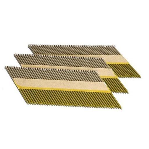 Fixtite 90Mm X 3.15Mm Bright Collated Nails Gasless (1000 Box)