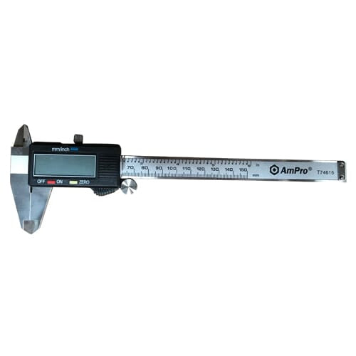 Ampro Stainless Steel Digital Caliper 150Mm