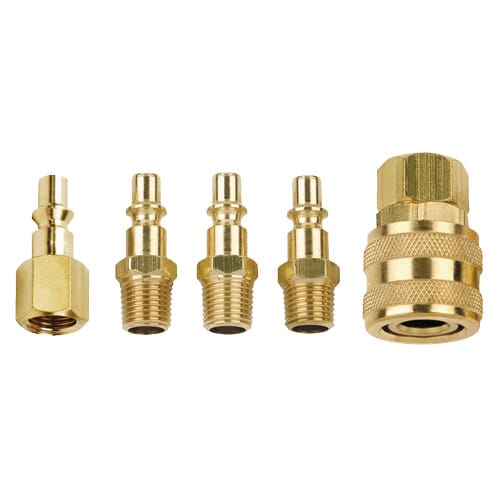 Ampro 1/4" Bsp Coupler Set 5Pc