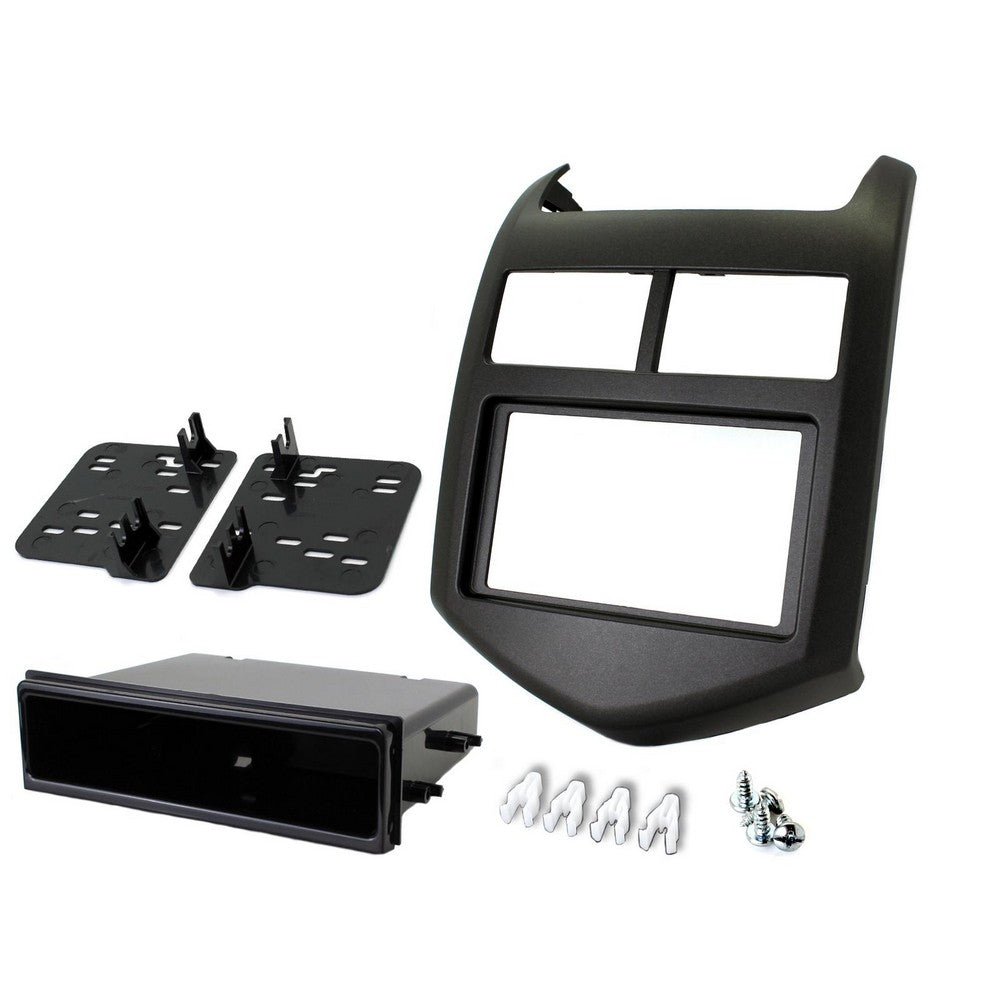 Fitting Kit Holden Barina 2011 - 2016 Din & Double Din (Dark Grey)