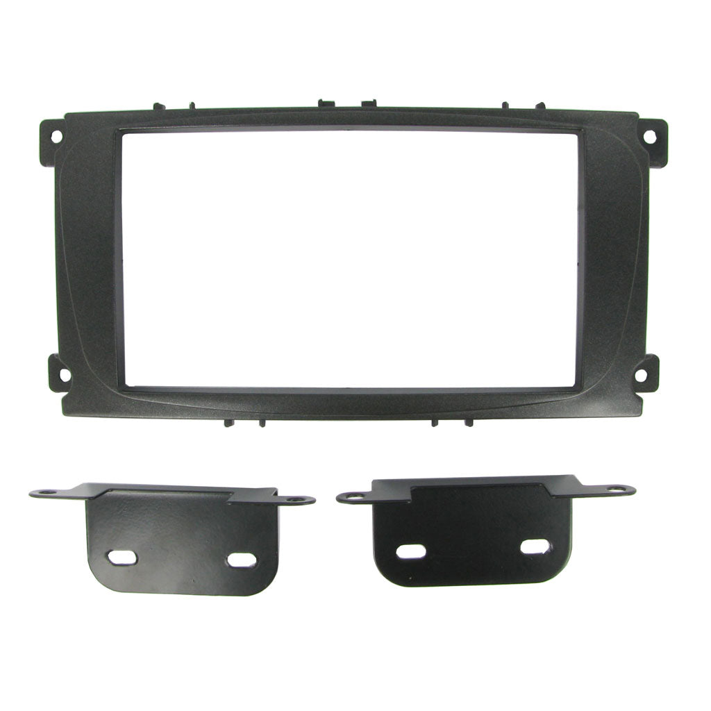 Fitting Kit Ford Focus , Mondeo 2007 - 2014 Double Din (Oval Shaped Oem Radio) (Black)