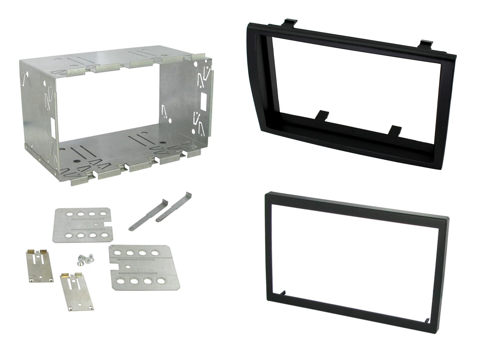 Fitting Kit Fiat Ducato (250) 2006 - 2012 Double Din (With Cage) (Black)