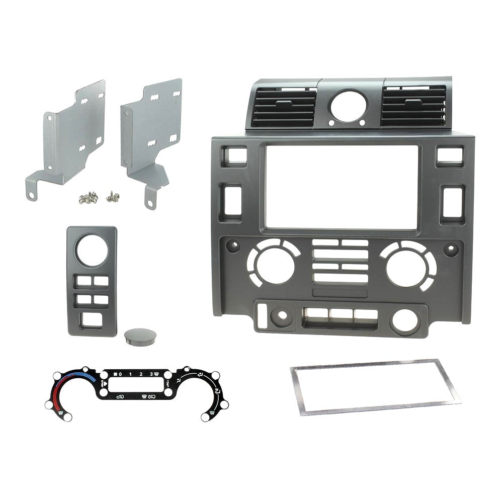 Fitting Kit Land Rover Defender 2007 - 2016 Double Din (Matt Black)