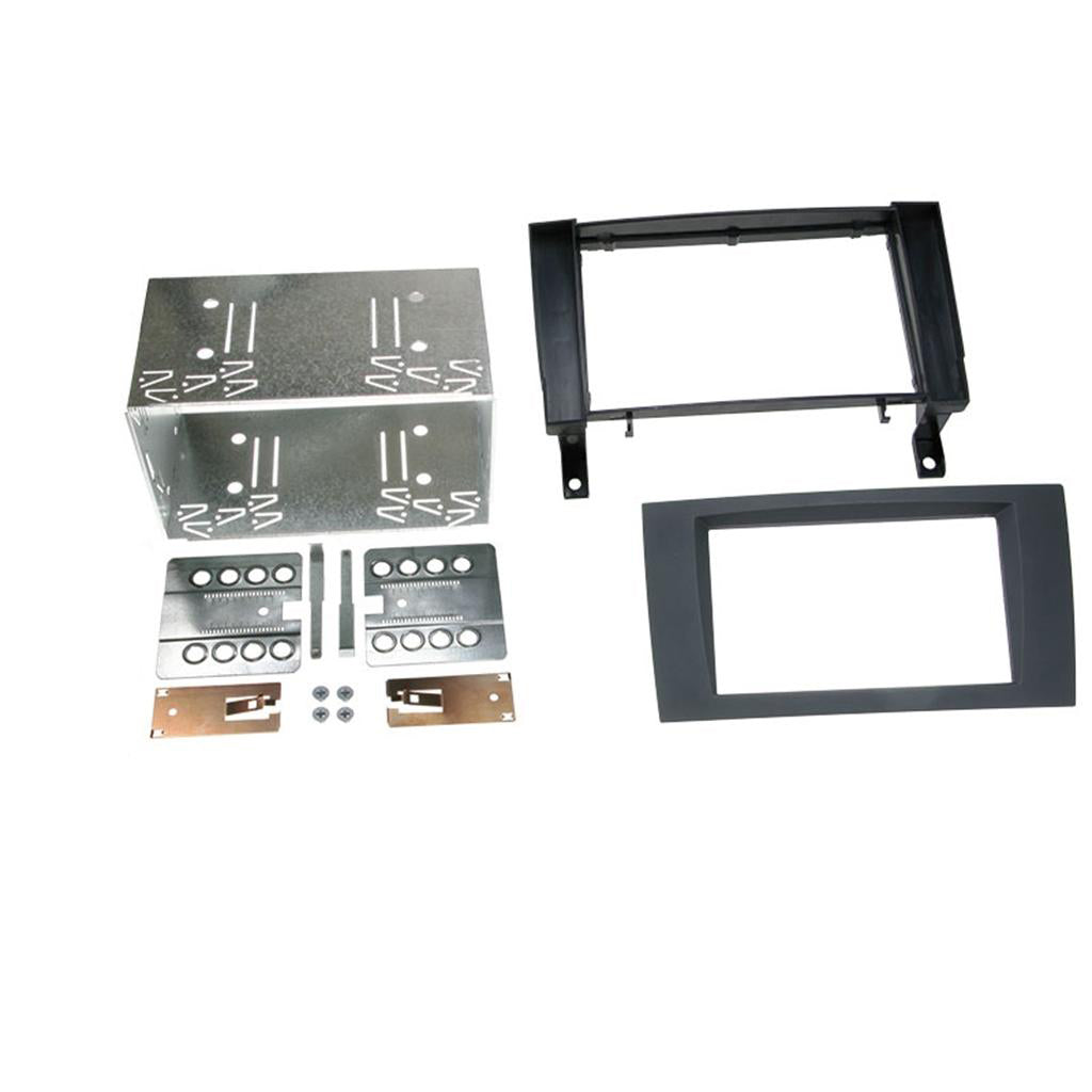 Fitting Kit Mercedes Slk 2004 - 2011 Double Din (With Cage) (Kit Width 250Mm Top Edge) (Black)
