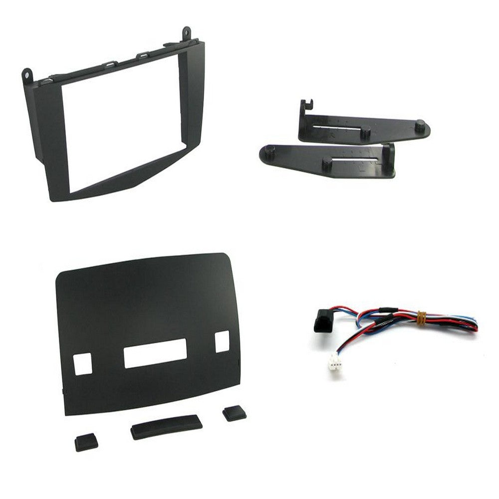Fitting Kit Mercedes C Class (W204) 2007 - 2012 Double Din (Black)
