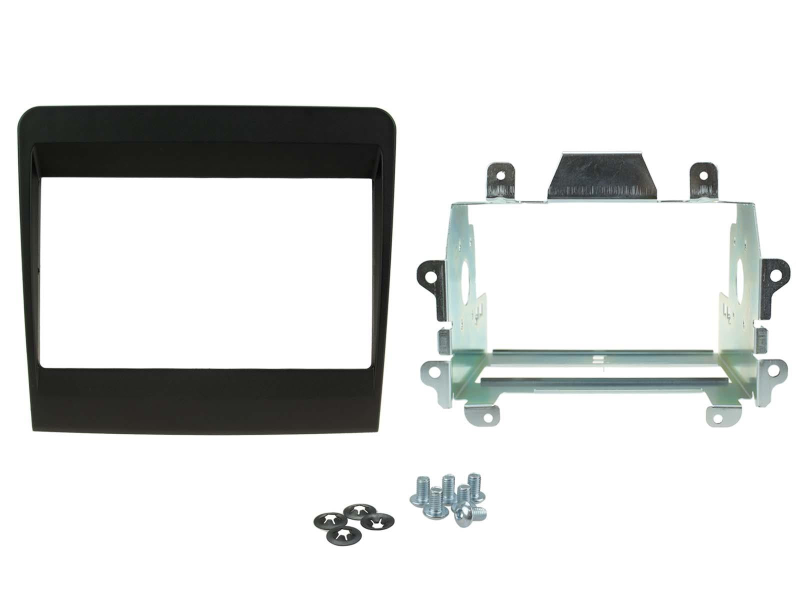 Fitting Kit Porcshe 911 , Boxter , Cayman 2011 - 2016 (Double Din) (With Mounting Kit) (Black)