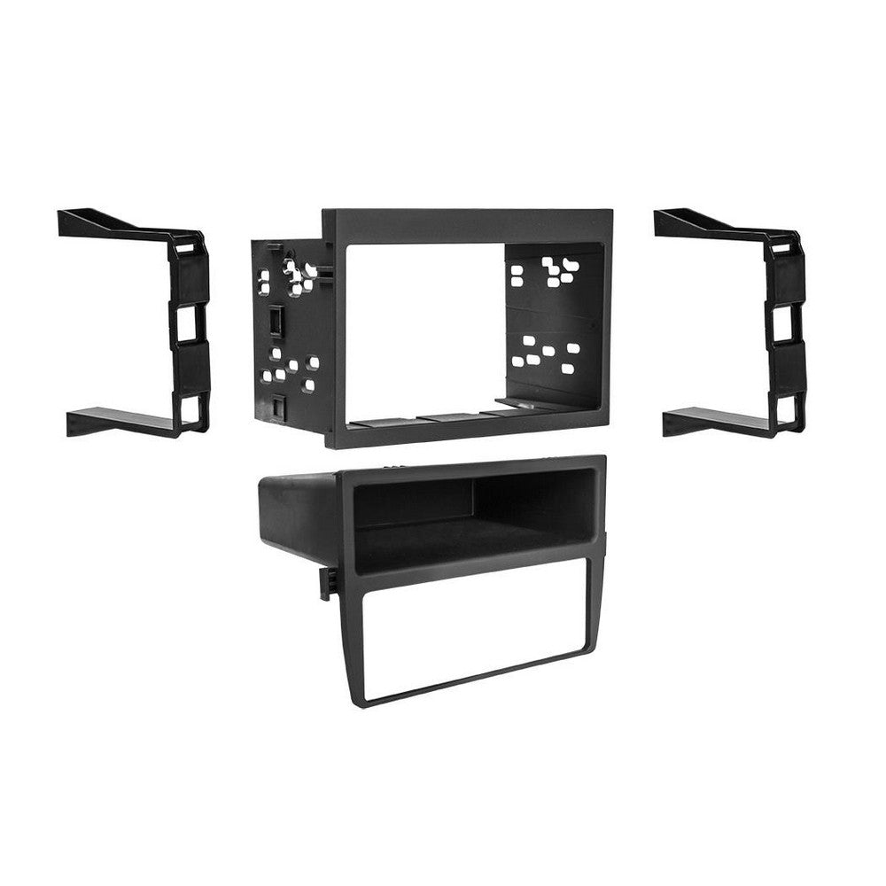 Fitting Kit Porsche 911 , Boxter 1997 - 2005 Double Din (Aircon Relocation) (Black)