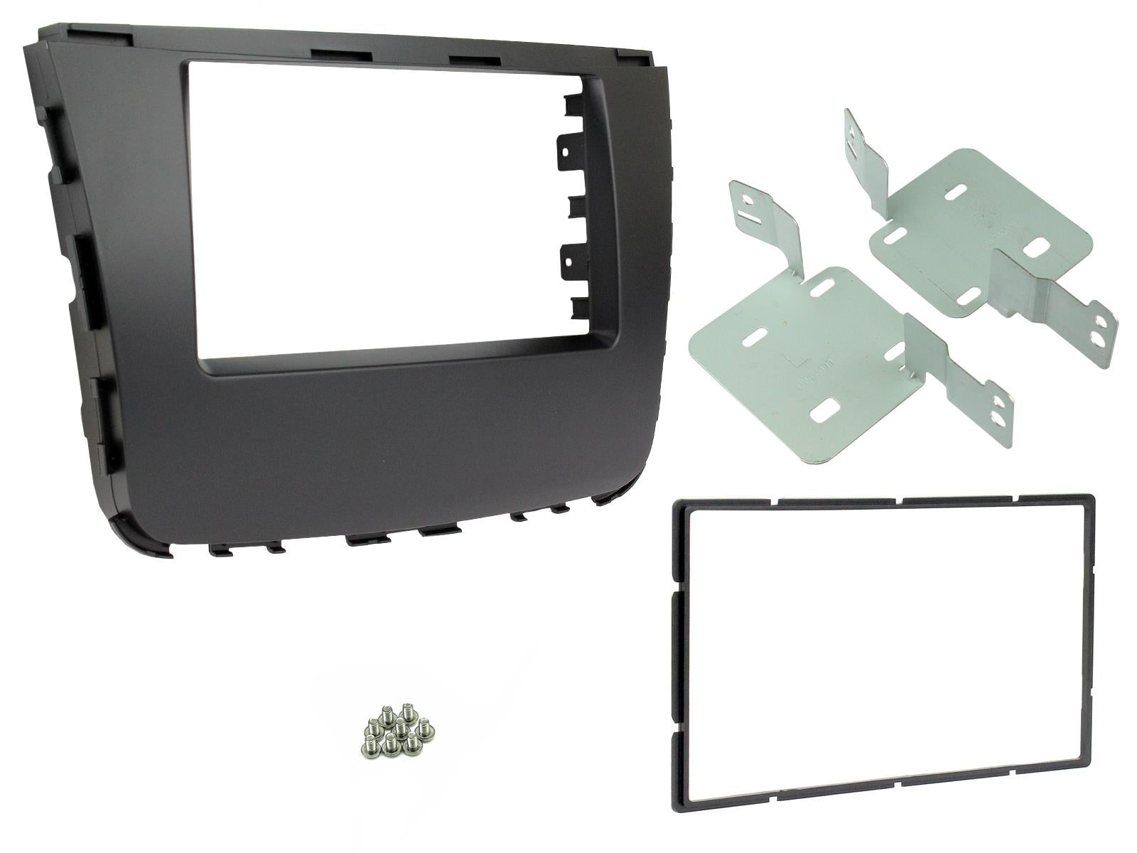 Fitting Kit Ssangyong , Musso Rhino 2018 - 2021 Double Din (Grey)