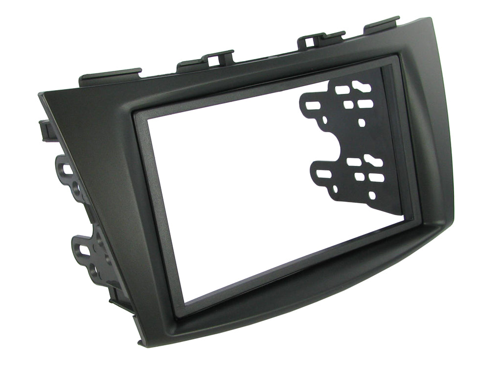 Fitting Kit Suzuki Swift 2010 - 2017 Double Din (With Side Brackets) (Black)