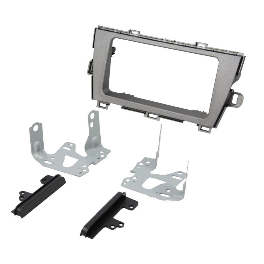 Fitting Kit Toyota Prius 2009 - 2015 Double Din Rhd (With Toyota Sides) (Silver)