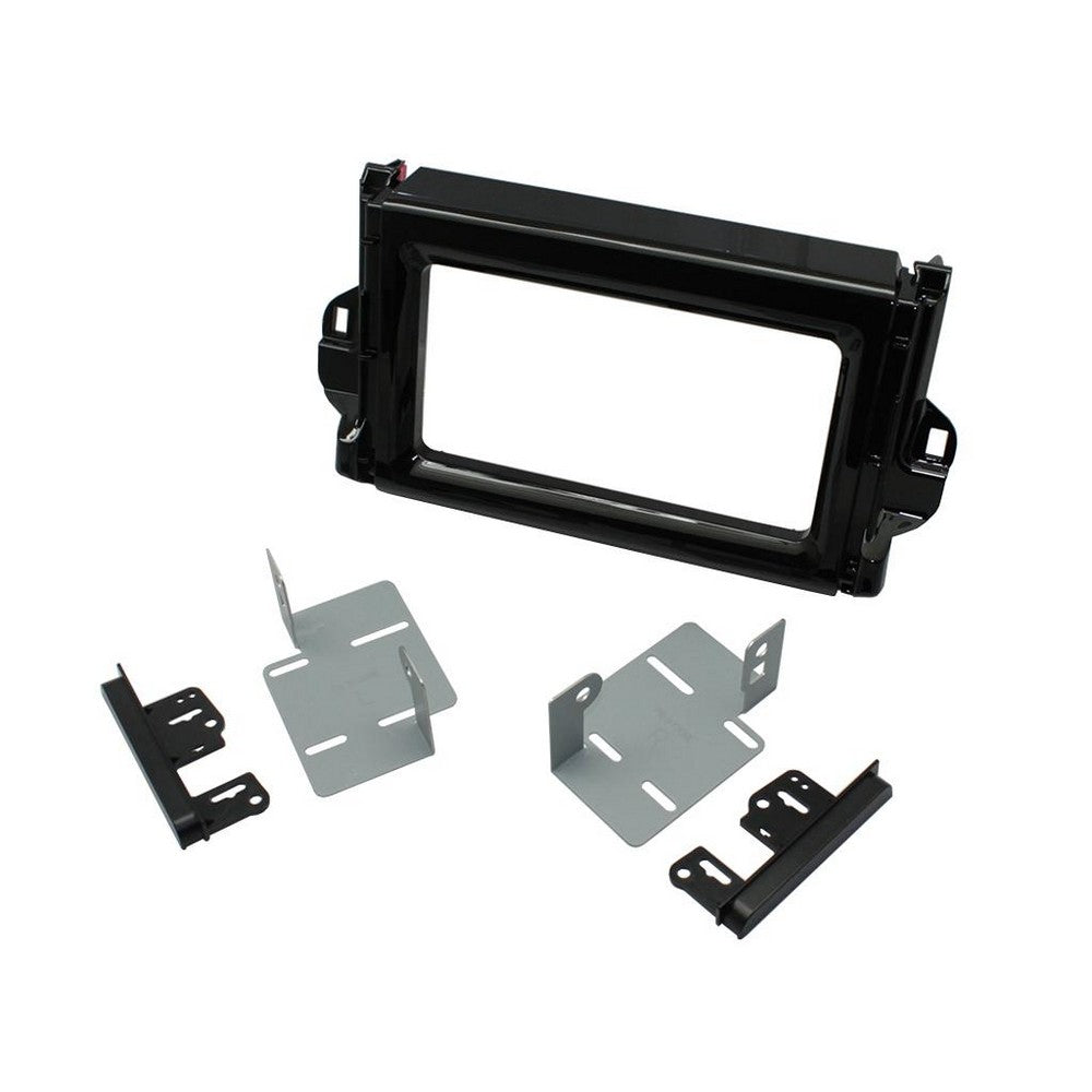 Fitting Kit Toyota Fortuner 2015 - 2021 Double Din (With Toyota Sides) (Gloss Black)