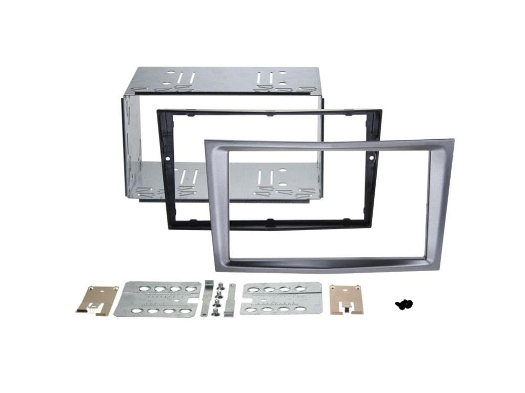 Fitting Kit Holden Captiva 5 , Astra 2006 - 2015 Double Din (With Centre Crease) (Gunmetal)
