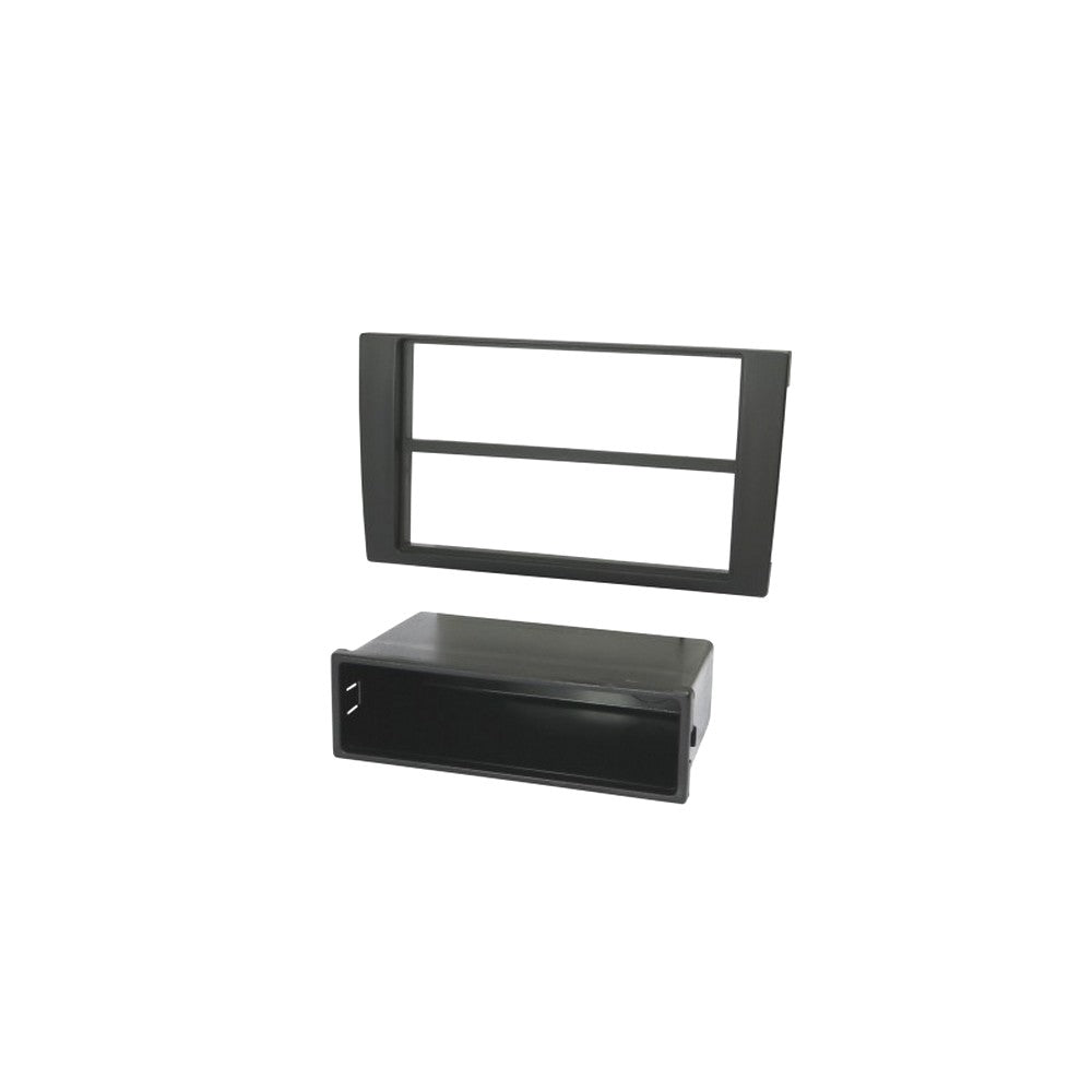 Fitting Kit Audi A4 , S4 2007 - 2009 Din Only (With Pocket) (Black)