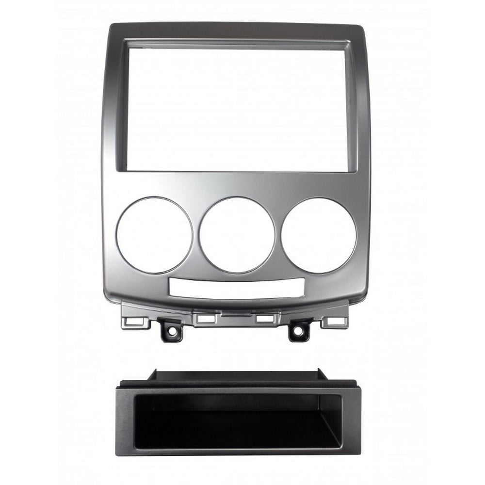 Fitting Kit Mazda 5 , Premacy 2005 - 2010 Din & Double Din (With Pocket) (Silver)
