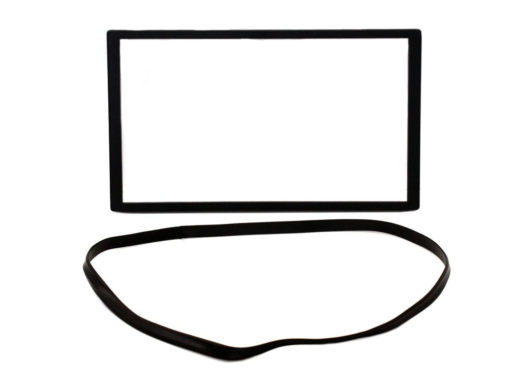 Fitting Kit Trim And Rubber Band 173Mm X 98Mm (Black)