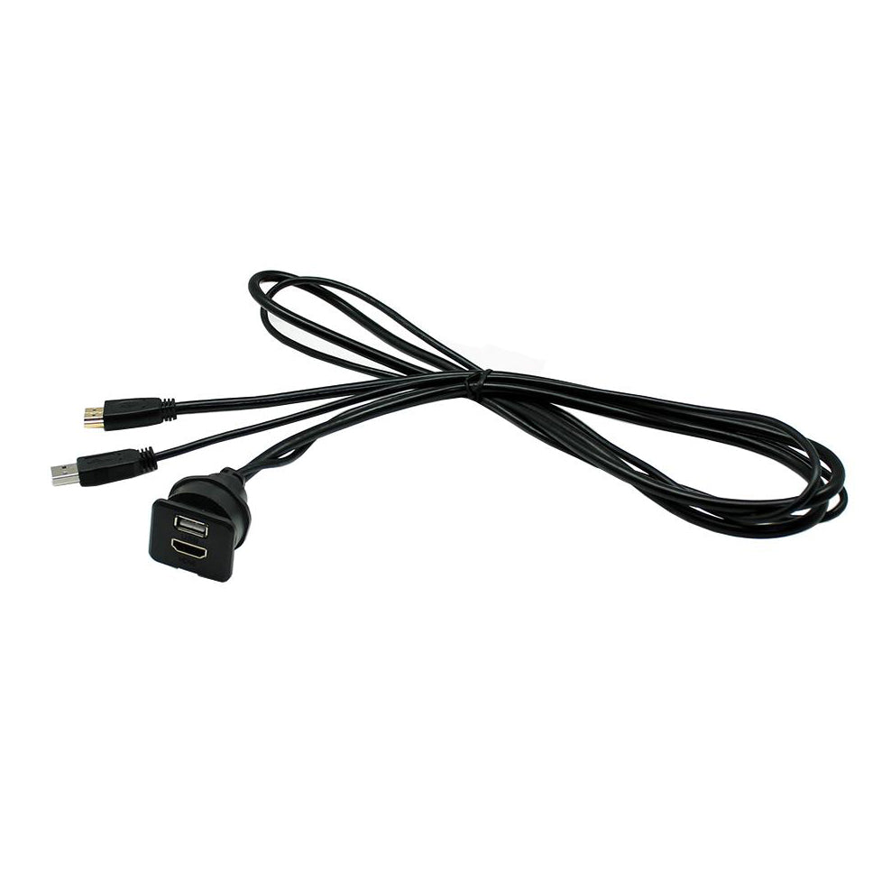 Hdmi And Usb 1.5M Dash Mount Extension Cable