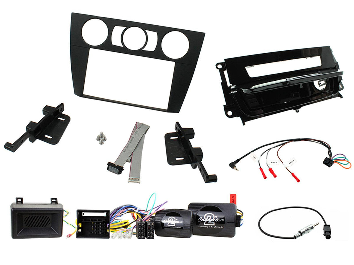 Fitting Kit Bmw 3 Series (E90, 91, 92, 93) 2005 - 2012 (Non Amp) (Manual Air Con) (Without Oem Navi)