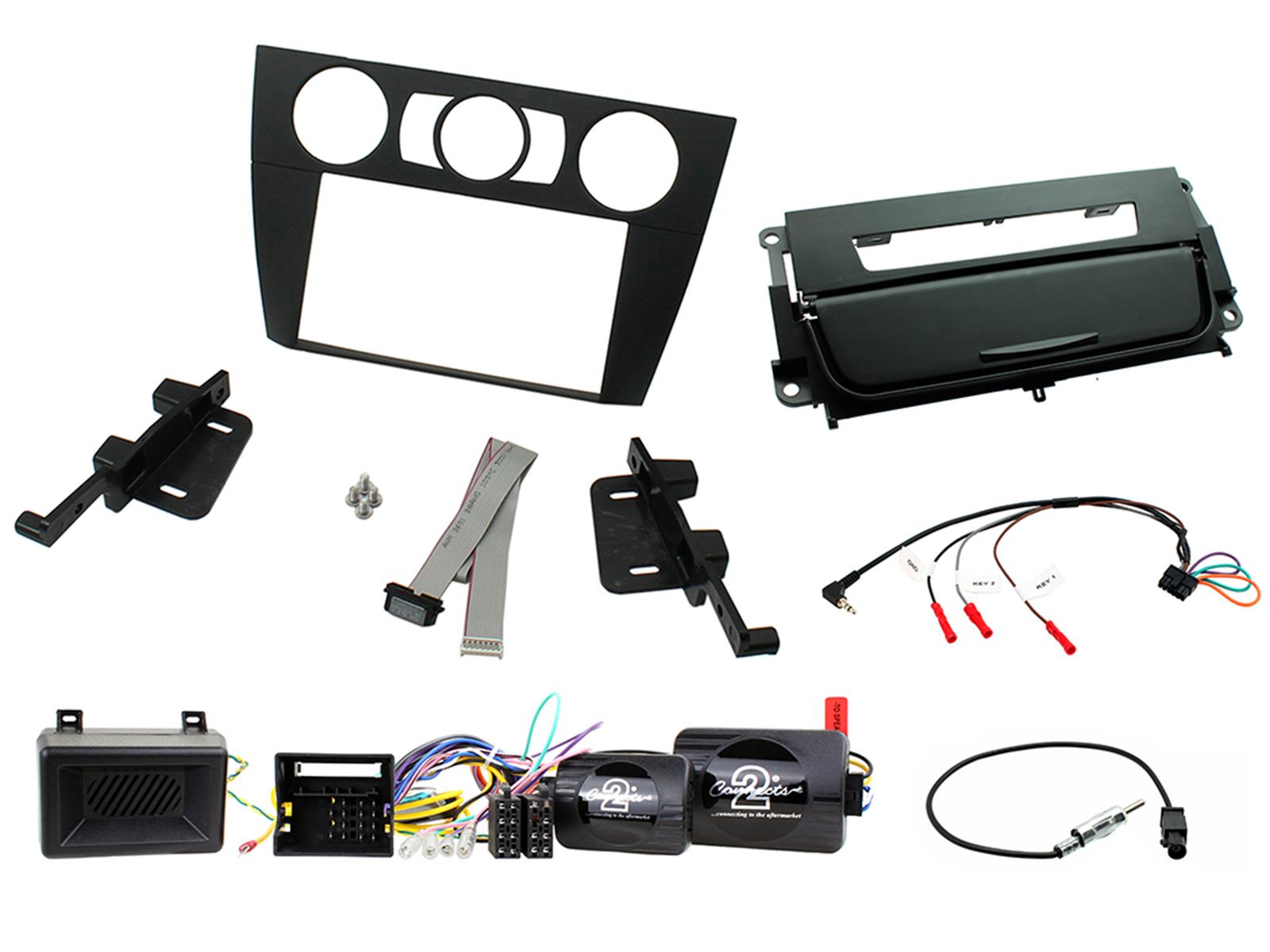 Fitting Kit Bmw 3 Series (E90, 91, 92, 93) 2005 - 2012 (Non Amp) (Manual Air Con) (Without Oem Navi)