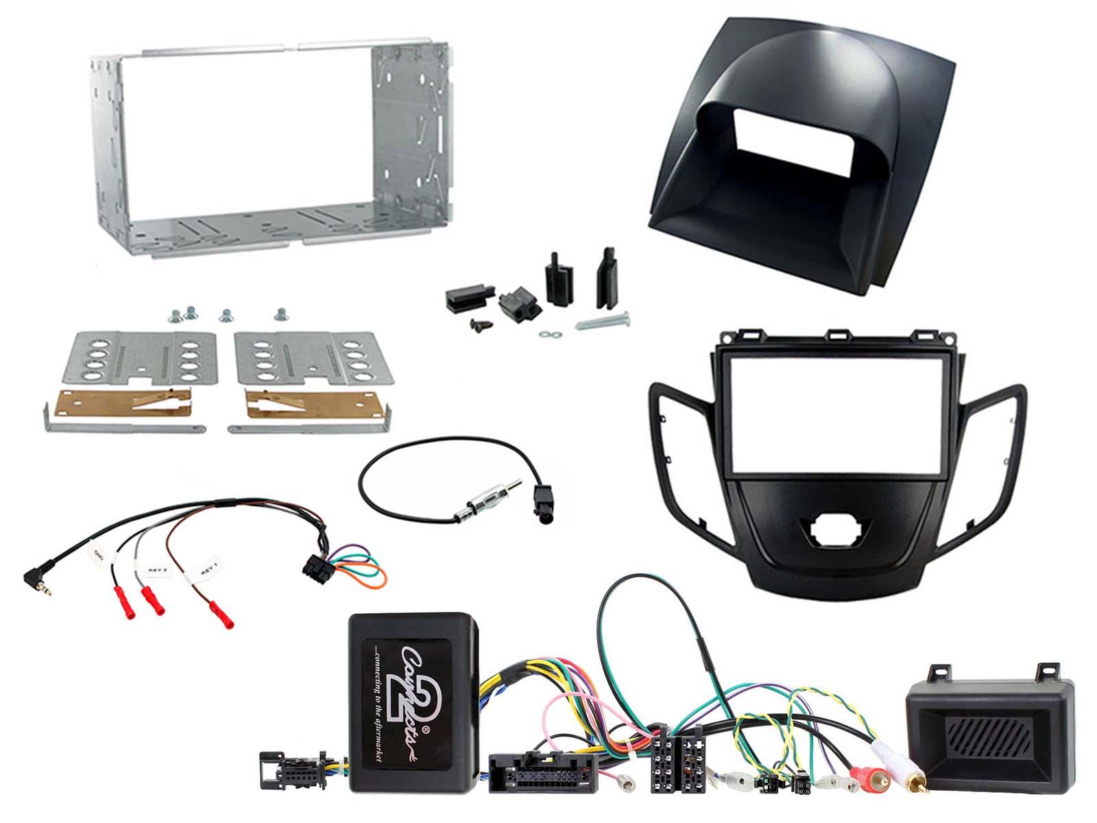 Fitting Kit Ford Fiesta 2010 - 2012 (Black) Complete Kit