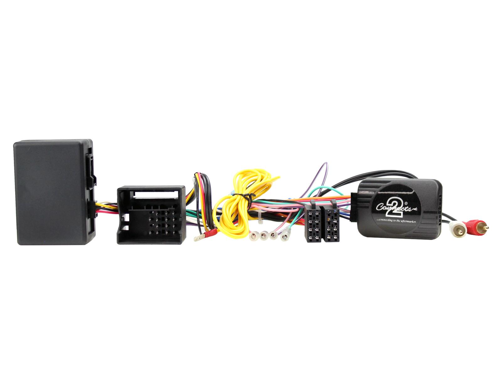 Swc Harness Bmw 1 , 3 , 5 , X6 2004 - 2014 Fibre Optic Amp (Quadlock)