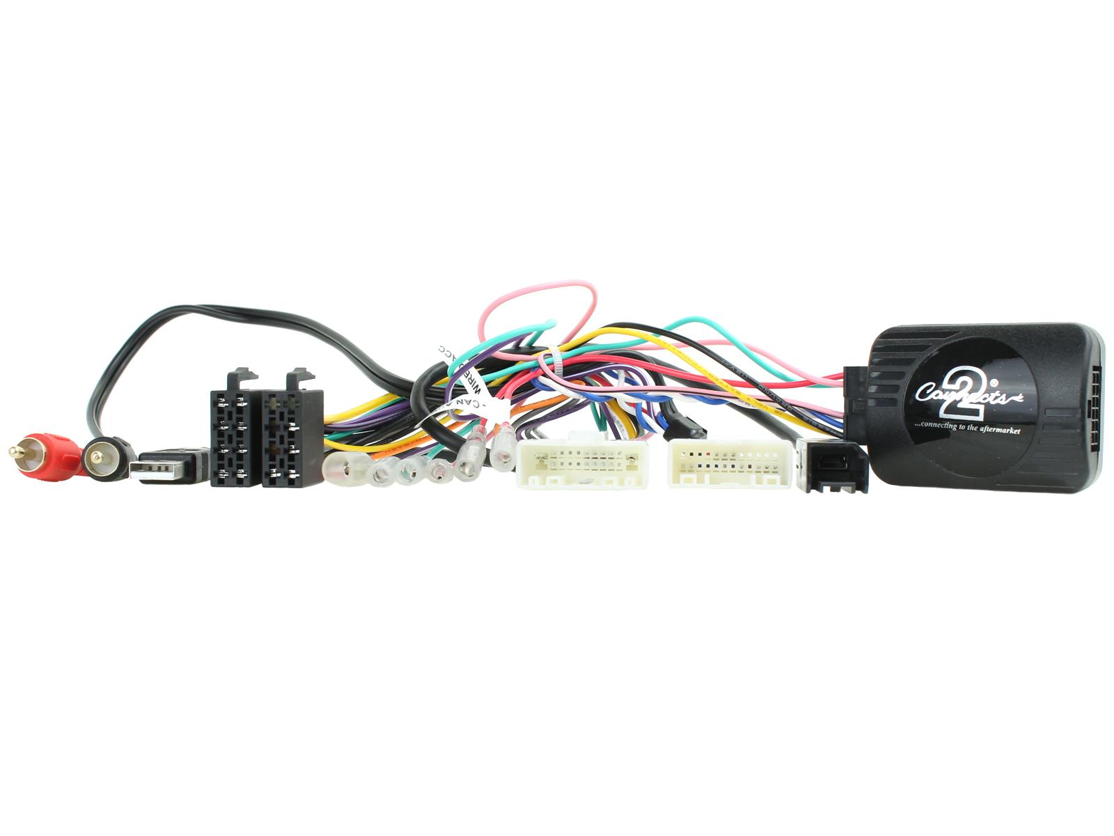 Swc Harness Nissan Qashqai , X-Trail , Pulsar , Micra 2014 - 2019 (24 Pin Swc) (Retains Oem Usb/Aux)