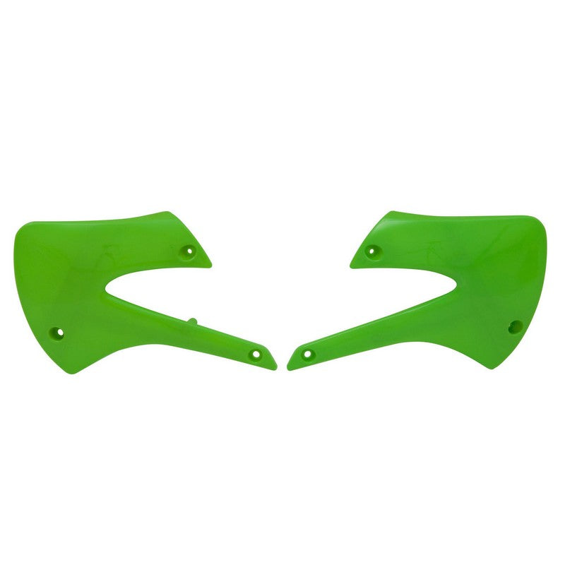 Radiator Shrouds Rtech Kx85 98-13 Kx100 04-13 Green