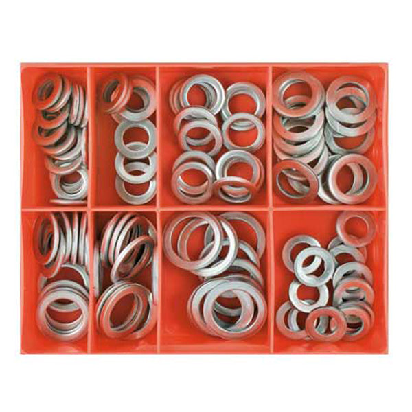 Champion 100Pc Mm/Imp Aluminium Sump Plug Washer Assortment