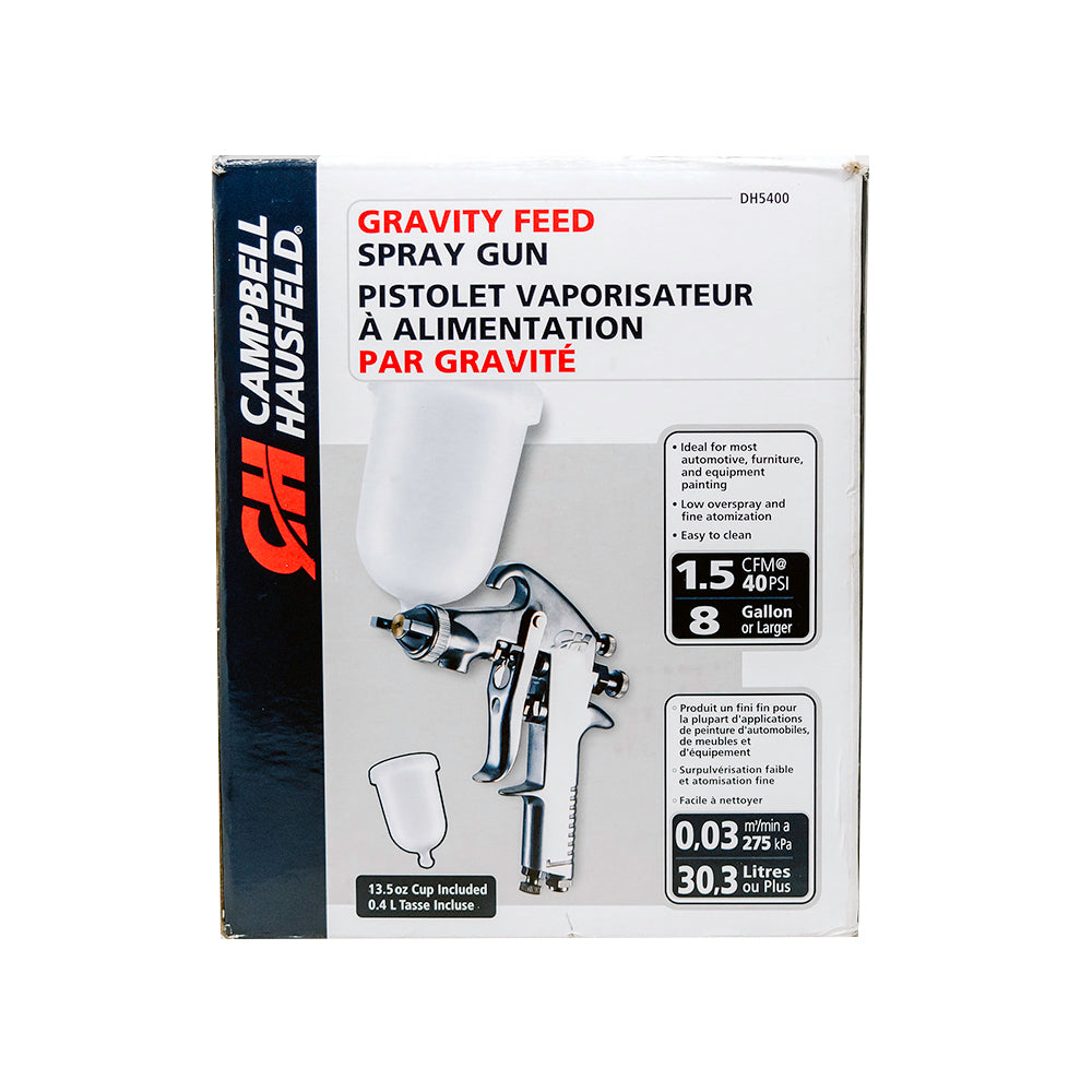 Campbell Hausfeld Gravity Spray Gun General Purpose 1.5Mm