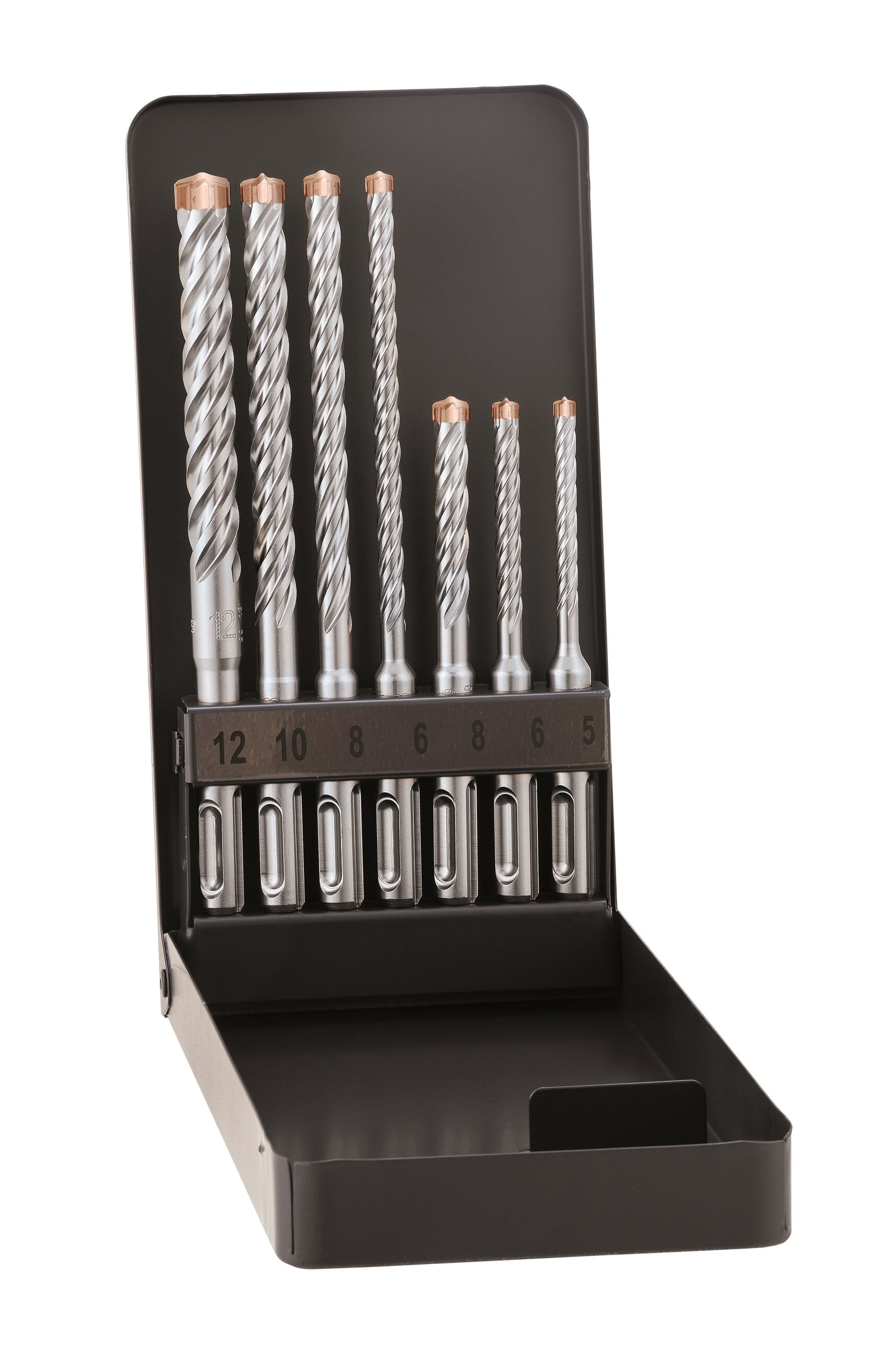 Alpen Series 805 Force X Sds-Plus Masonary Drill Set Km7 7Pce