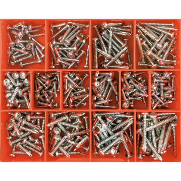 Champion 375Pc Torx Security Self Drilling Screw Assortment
