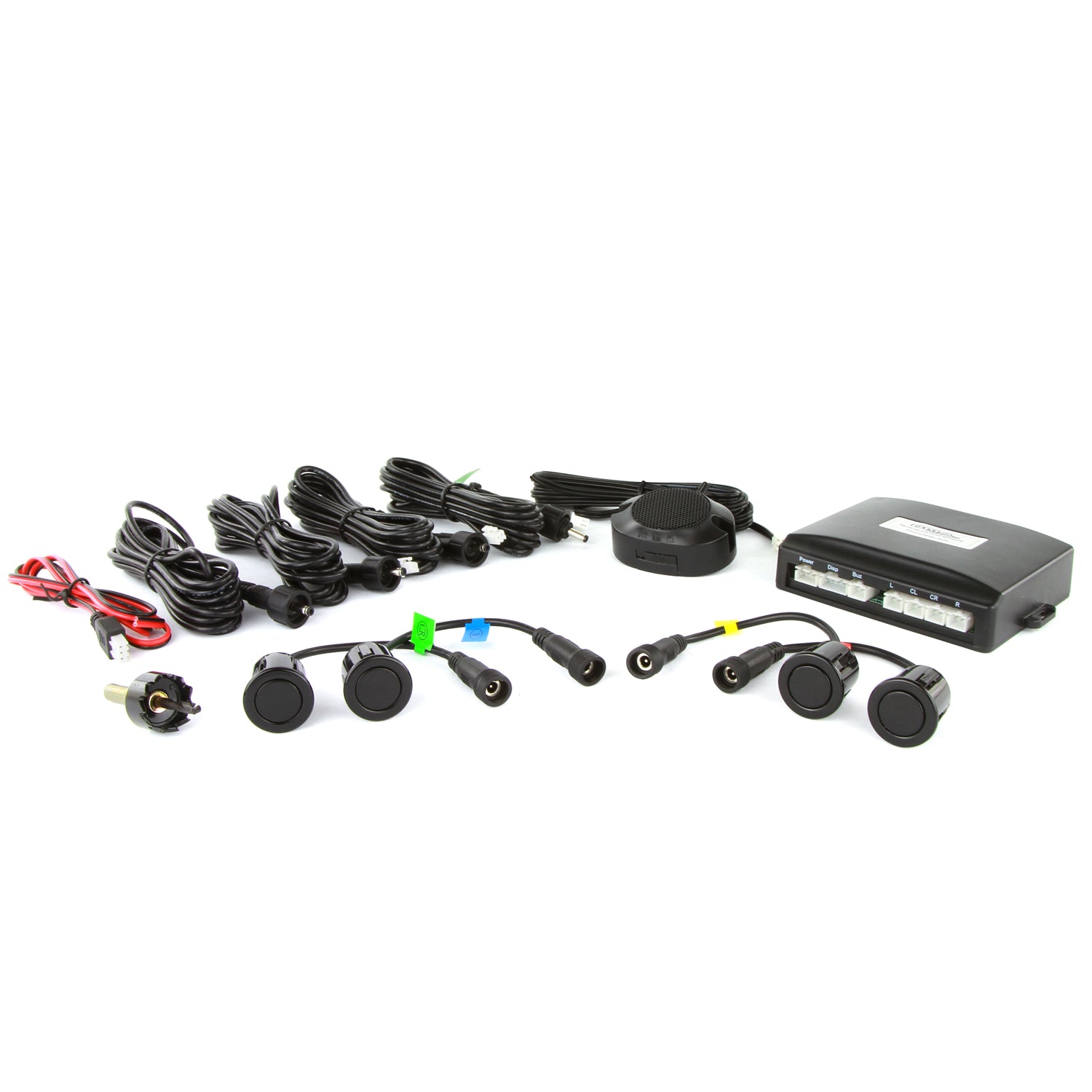 Dna 4 Sensor Rear Parking Kit With Buzzer (18.5Mm Sensors)