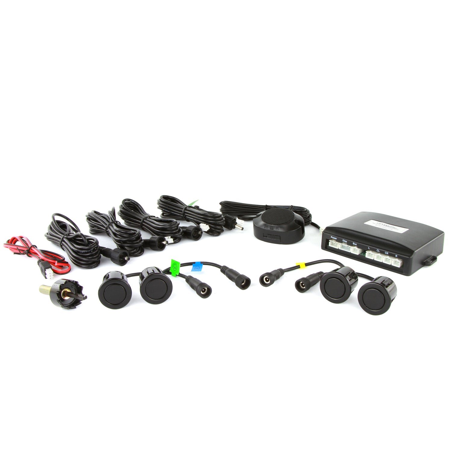 Dna 4 Sensor Rear Parking Kit With Buzzer (21.5Mm Sensors)