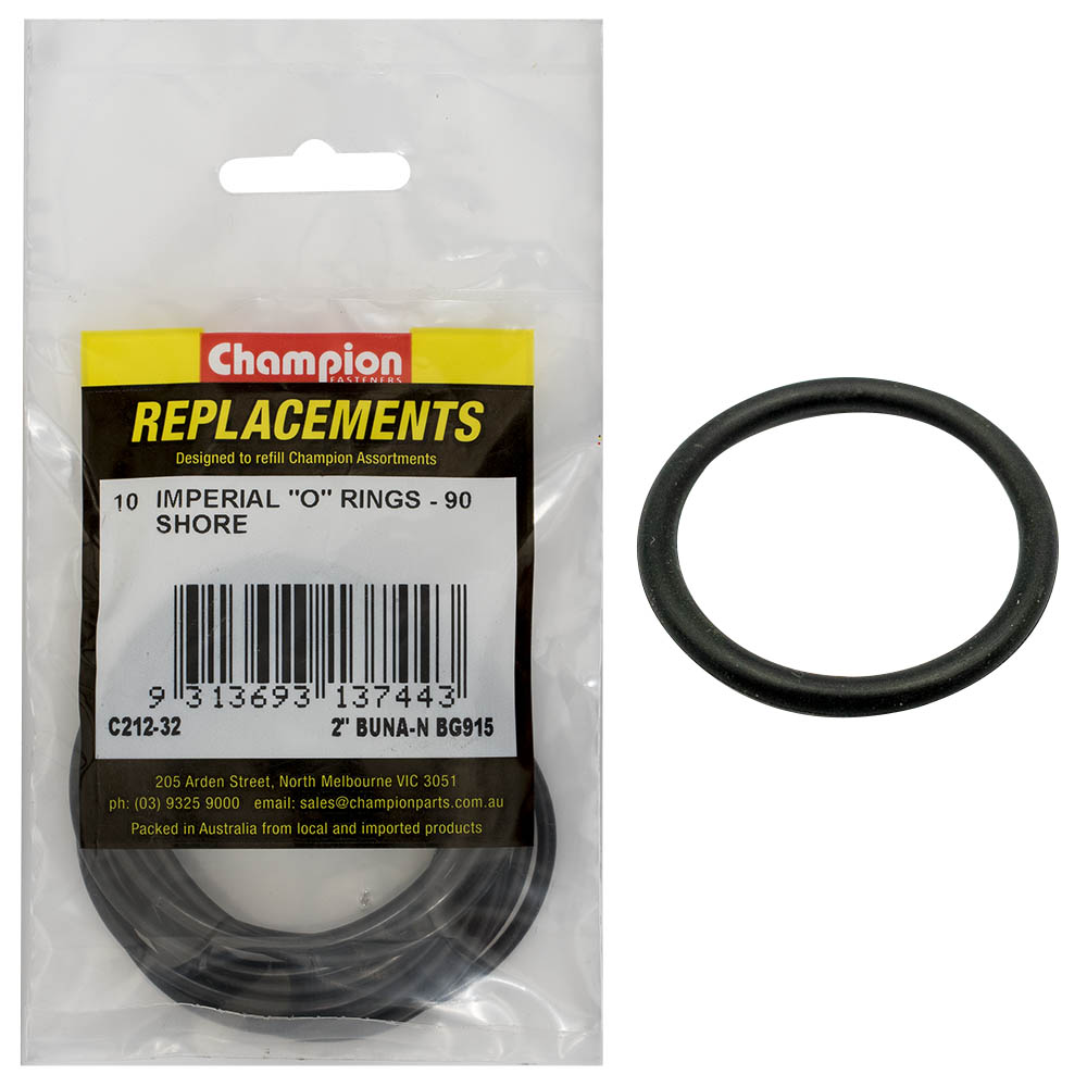 Champion 2In (Tube Ref) X 2.337 (I.D.) X .118 (Sec.) O-Ring