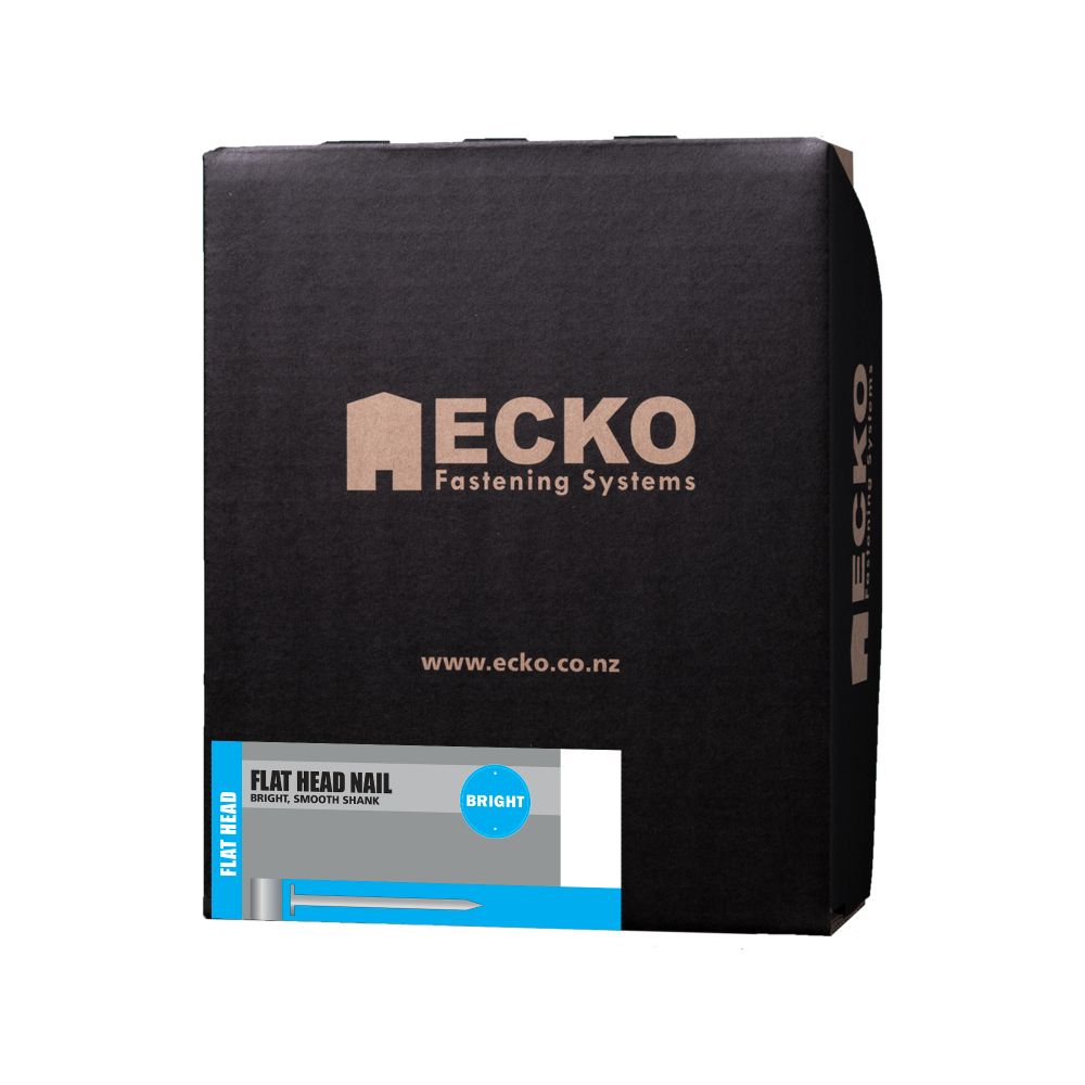 Ecko Bright Flat Head Loose Nails 100 X 4.00Mm (15Kg)