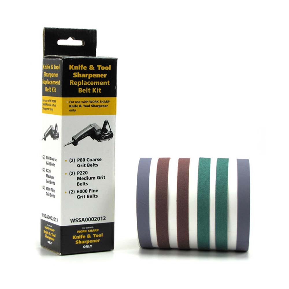 Replacement Belt Pack-P80 P220 & 6000 Grit-1/2X12In To S