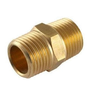 Formula Air Connector Brass Nipple 1/4" X 1/4" Bsp