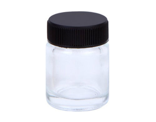 Formula Airbrush Spare Suction Bottle With Lid Glass 22Ml