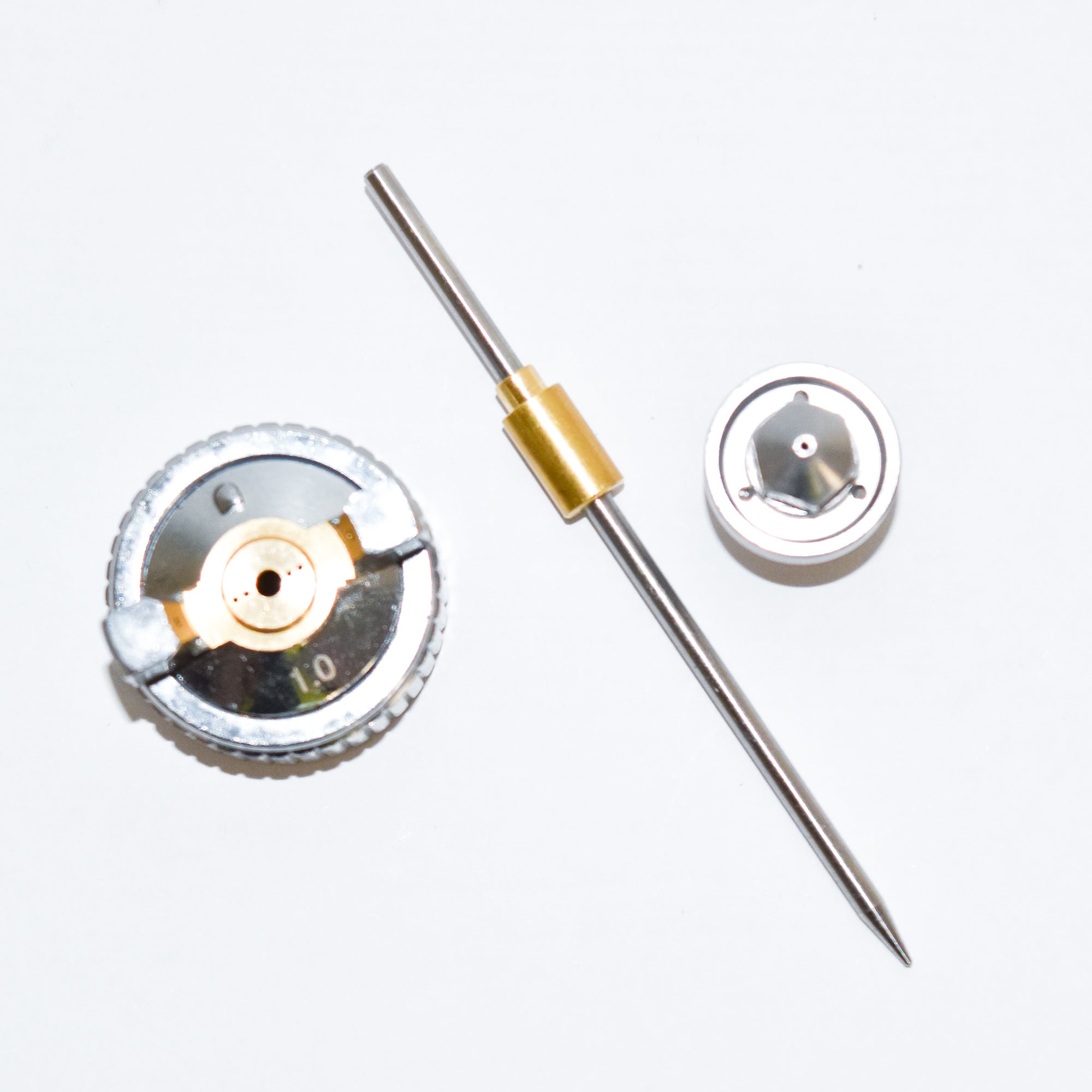 Formula Gravity Mini Spray Gun Needle / Nozzle / Aircap Set 1.0Mm